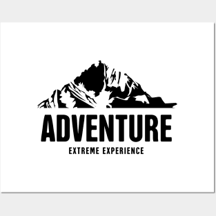 Adventure - Extreme Experience - Camping & Outdoor Posters and Art